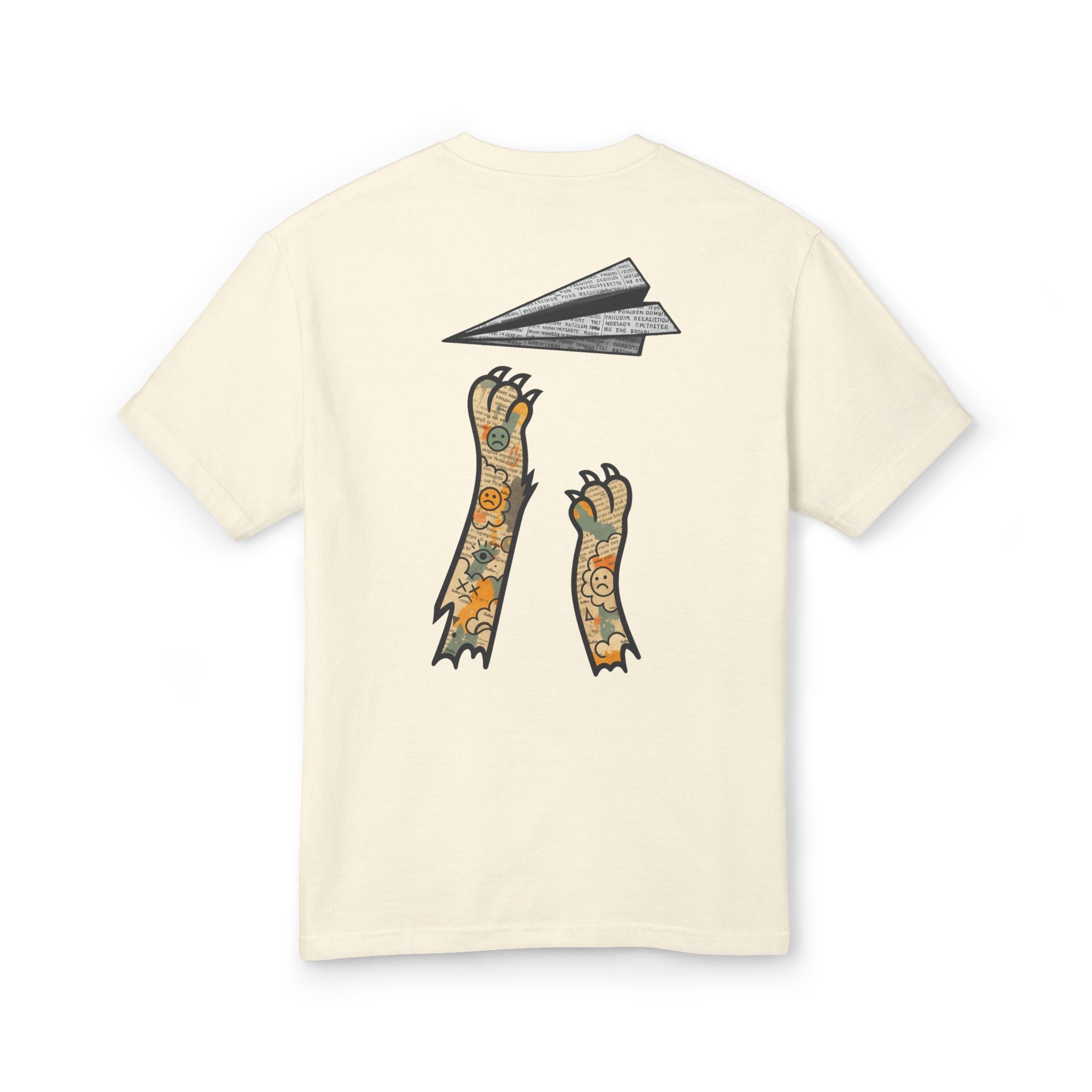 Vintage Cat Newspaper Tee