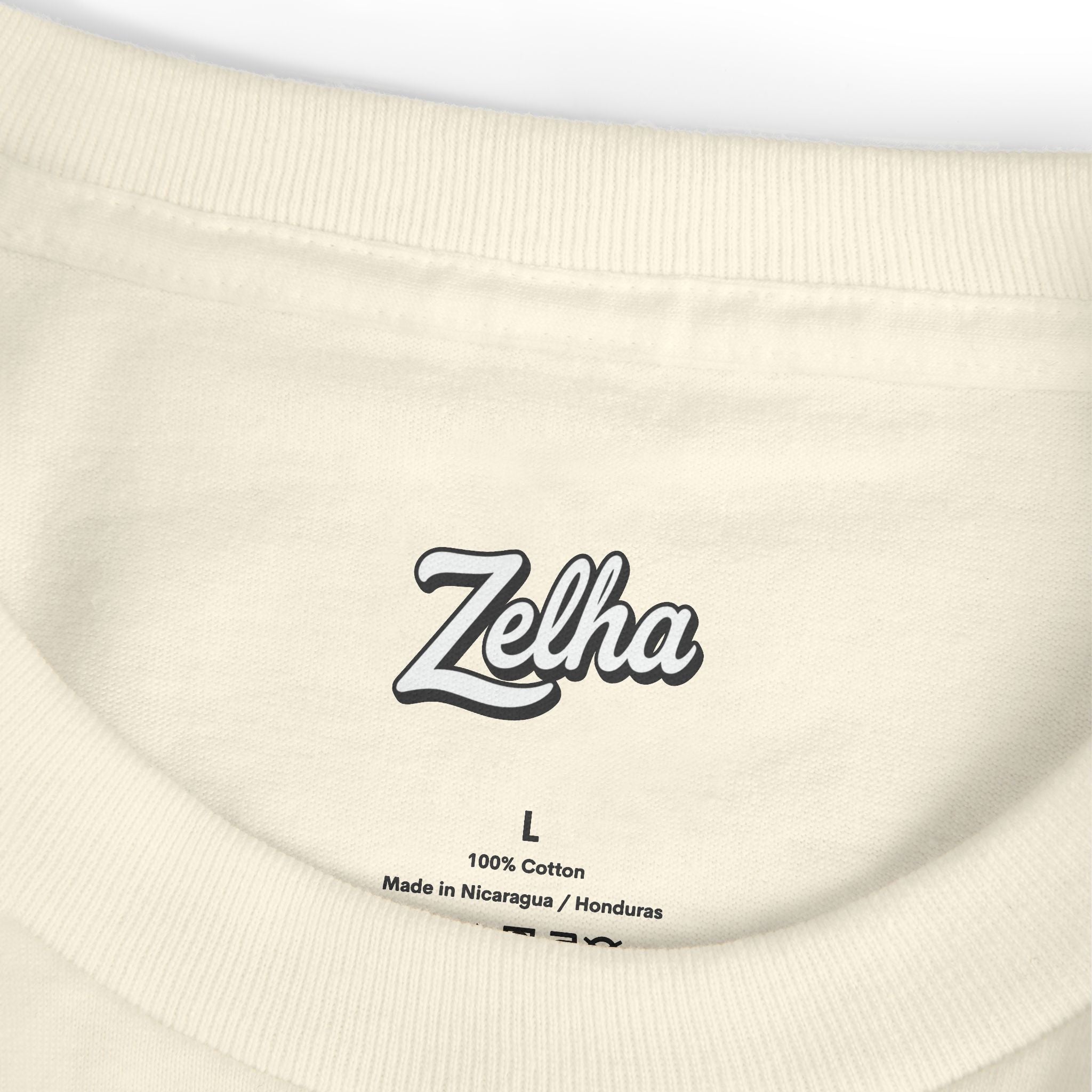 Cotton Tee Black Hole Cat Retro Vintage